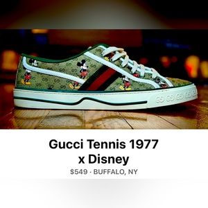 Gucci Tennis 1977
x Disney